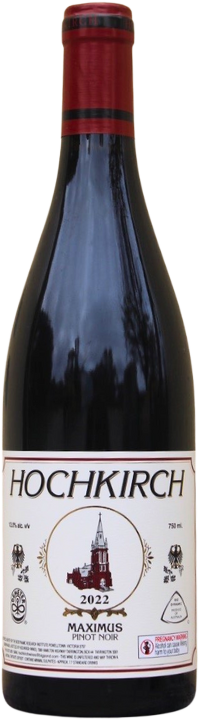 Hochkirch Wines Maximus Pinot Noir 2022 bottle — Henty